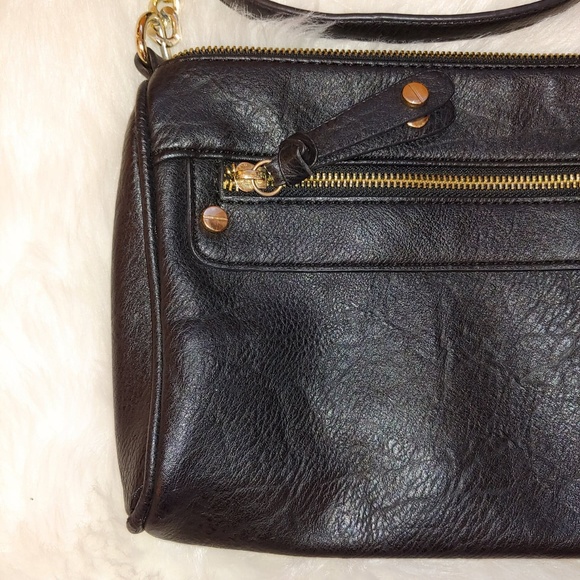 bp Bags Bp Black Crossbody Gold Chain Bag Poshmark